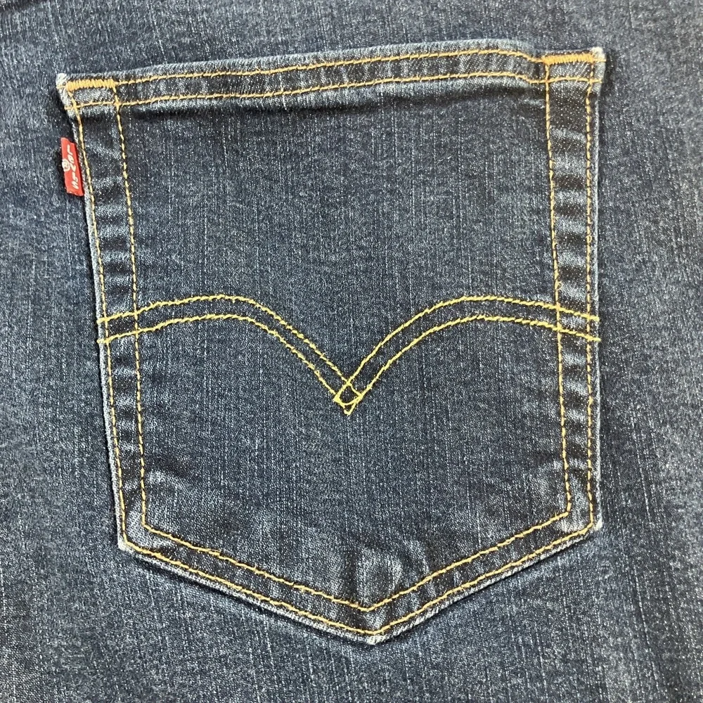 Levi's 541 Athletic Taper Fit Men's 46X32 Jeans‎ Dark Wash Stretch
